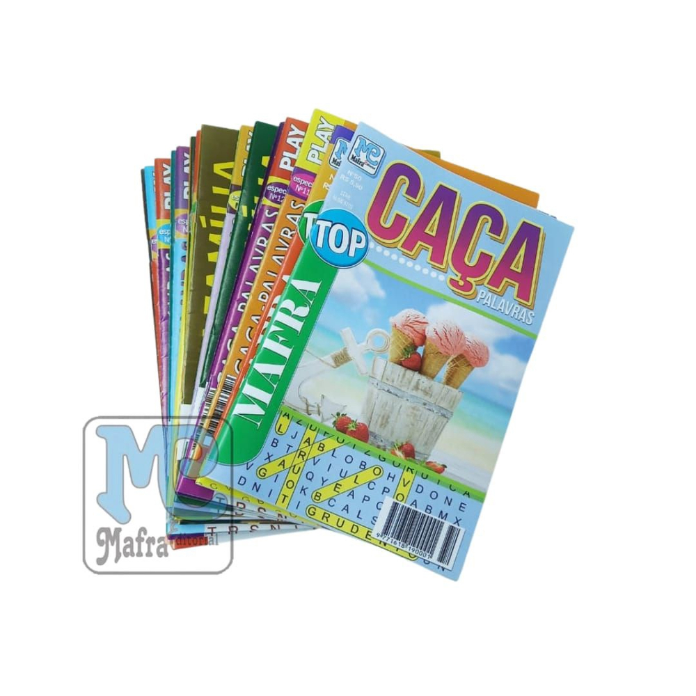 Passatempos Caça Palavras Cruzadas Kit 7Vols Coleção Pic Nic - Lafonte -  Livros de Religião - Magazine Luiza