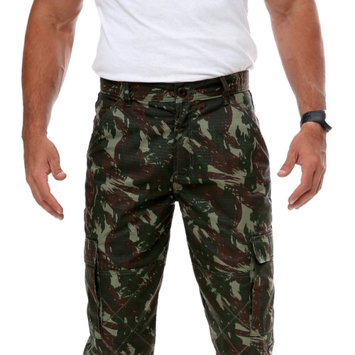 Calça camuflada fox store boy