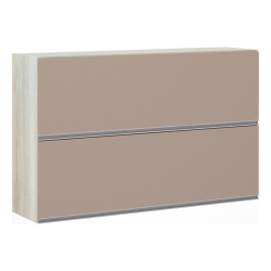 Armário Basculante Duplo Luciane 120cm 2 Portas Lis Menor preço em Armário Basculante Duplo Luciane 120cm 2 Portas Lis