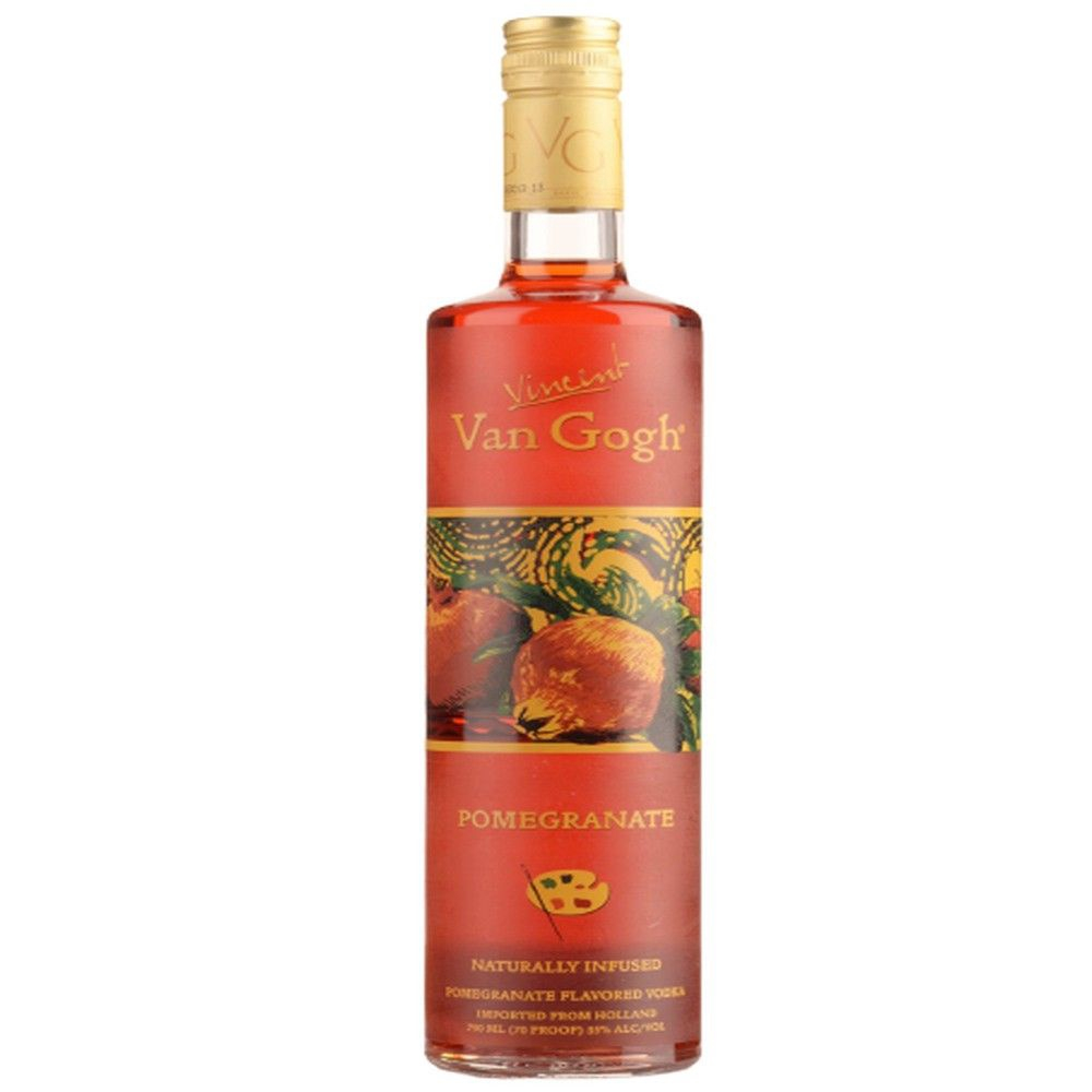 Vodka Vincent Van Gogh Pomegranate 1 Litro No Shoptime