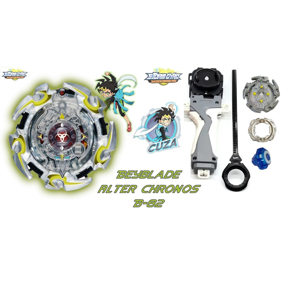 Beyblade Burst Alter Chronos Clançador Grip Beyblader Kuza Submarino 5291