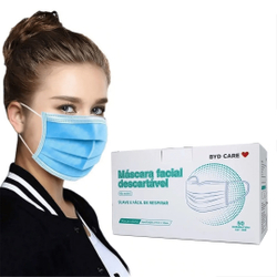 Mascaras Descartavel Tripla Clip Nasal 50 Un 5x10 byd é boa?