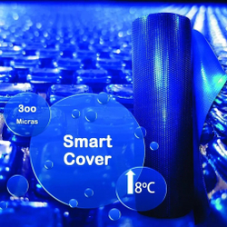Capa termica para piscinas smartcover azul 300 micras 8 x 4 Menor preço em Capa termica para piscinas smartcover azul 300 micras 8 x 4