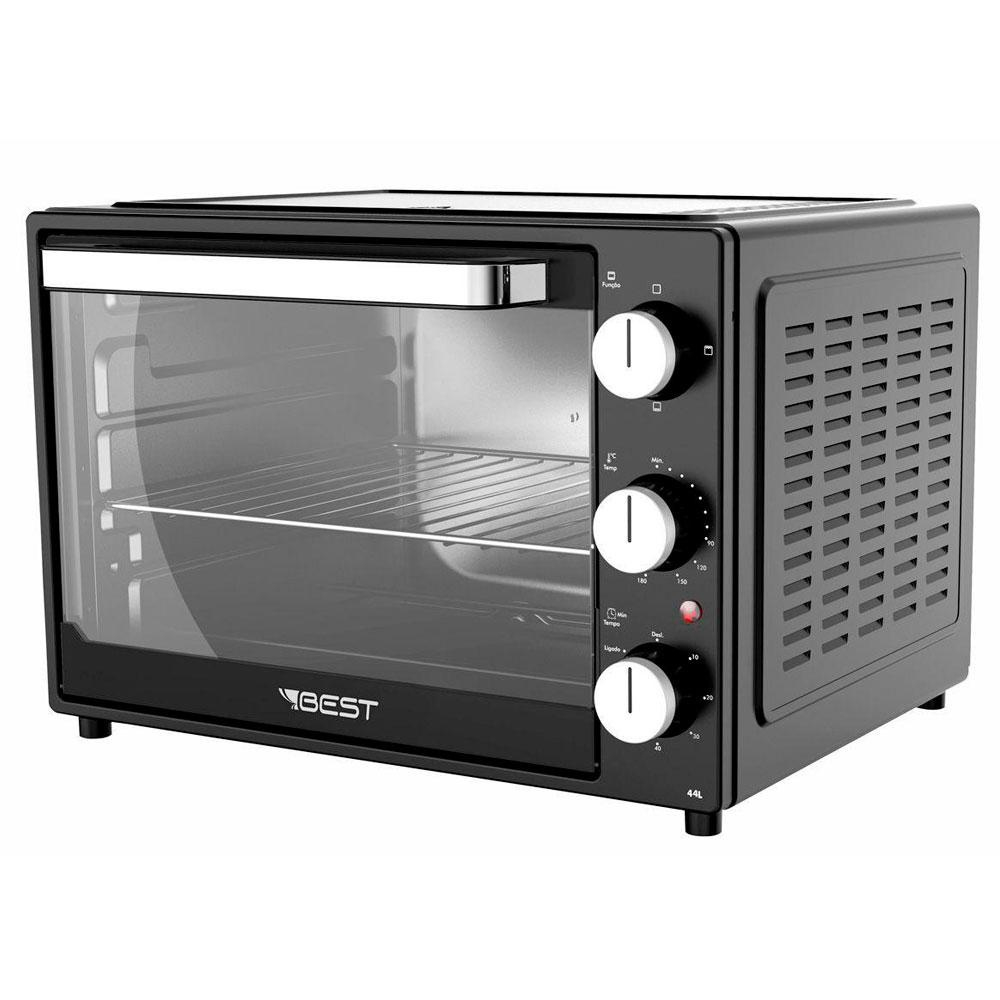 Forno Elétrico 44 Litros Preto 1500W Best Em Promoção | Ofertas Na ...