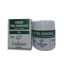 Creme Tira Manchas Escuras Da Pele Gd Indian 20G é boa?