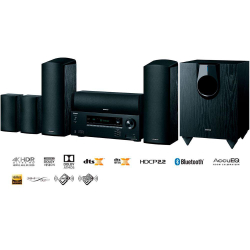 Menor preço em Home Theater 5.1.2ch Dolby Atmos Onkyo HT-S5910 Zona B 4K Bluetooth