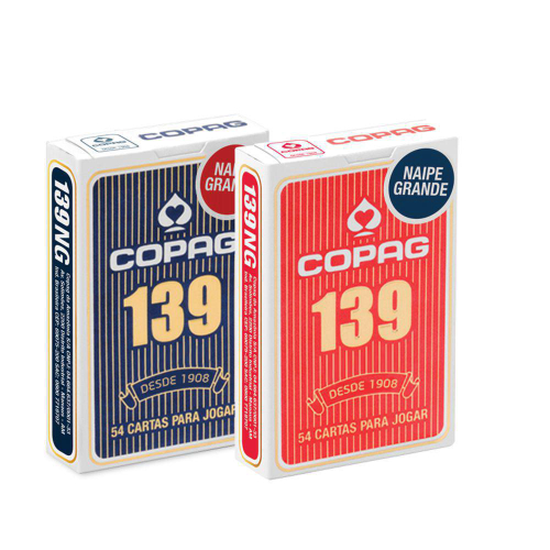 Kit 2 Jogo Baralho Profissional Copag 139 Original 54 Cartas em Promoção na  Americanas