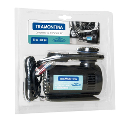 Mini Compressor Ar Portátil Carro Tramontina 12v Com Bicos Menor preço em Mini Compressor Ar Portátil Carro Tramontina 12v Com Bicos