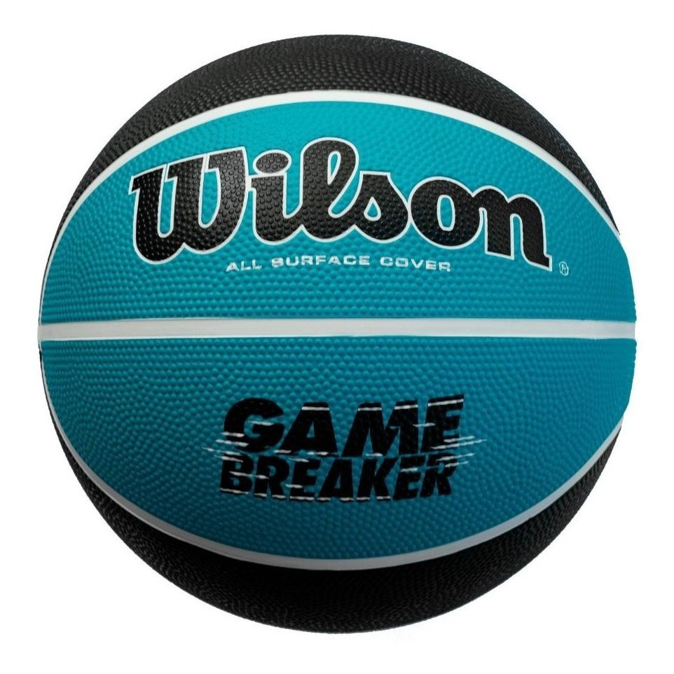 Bola de Basquete Wilson Game Breaker Azul Vermelho Branco - FIRST