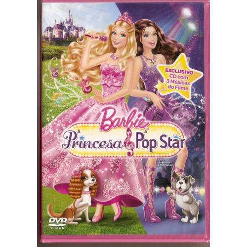 Dvd Barbie - A Princesa & A Pop Star