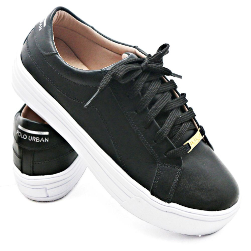 tenis casual polo feminino
