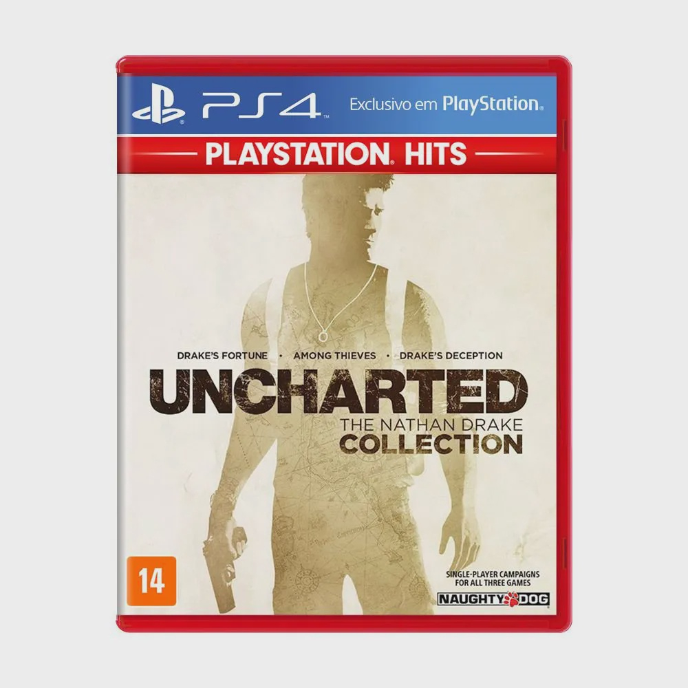 Uncharted 4 playstation 4 midia fisica