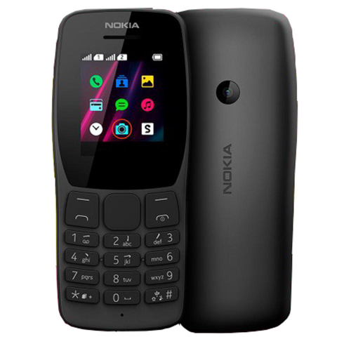 Celular Nokia 105 NK093 Tela 1.8 Dual Chip Preto