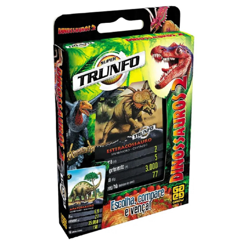 Jogo De Tabuleiro Dinossauro Game Braskit