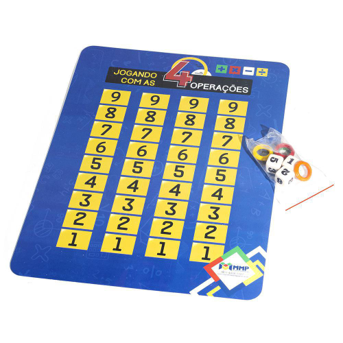 Jogo Roleta Matemática Material Pedagógico Didático Escolar