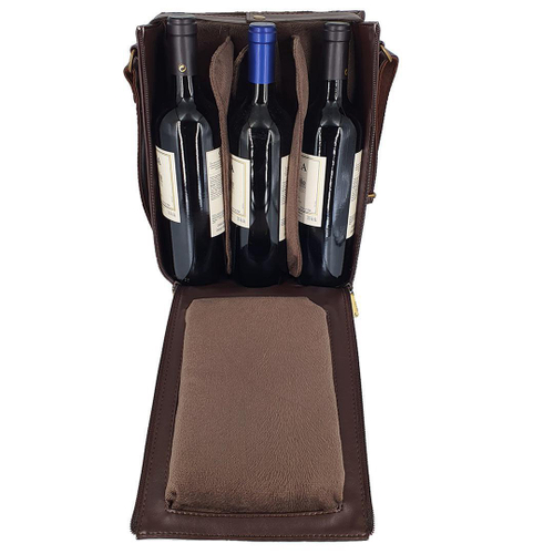 wine bottle travel bolsa