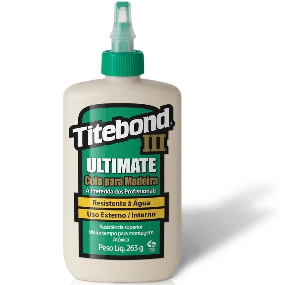 Super Cola De Madeira Wood Glue Titebond Iii Ultimate 263g | Submarino