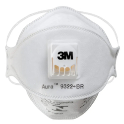 Pack C/10 MáscaraS Aura 9322 + BR PFF-2(S) Com Respirador 3M Menor preço em Pack C/10 MáscaraS Aura 9322 + BR PFF-2(S) Com Respirador 3M
