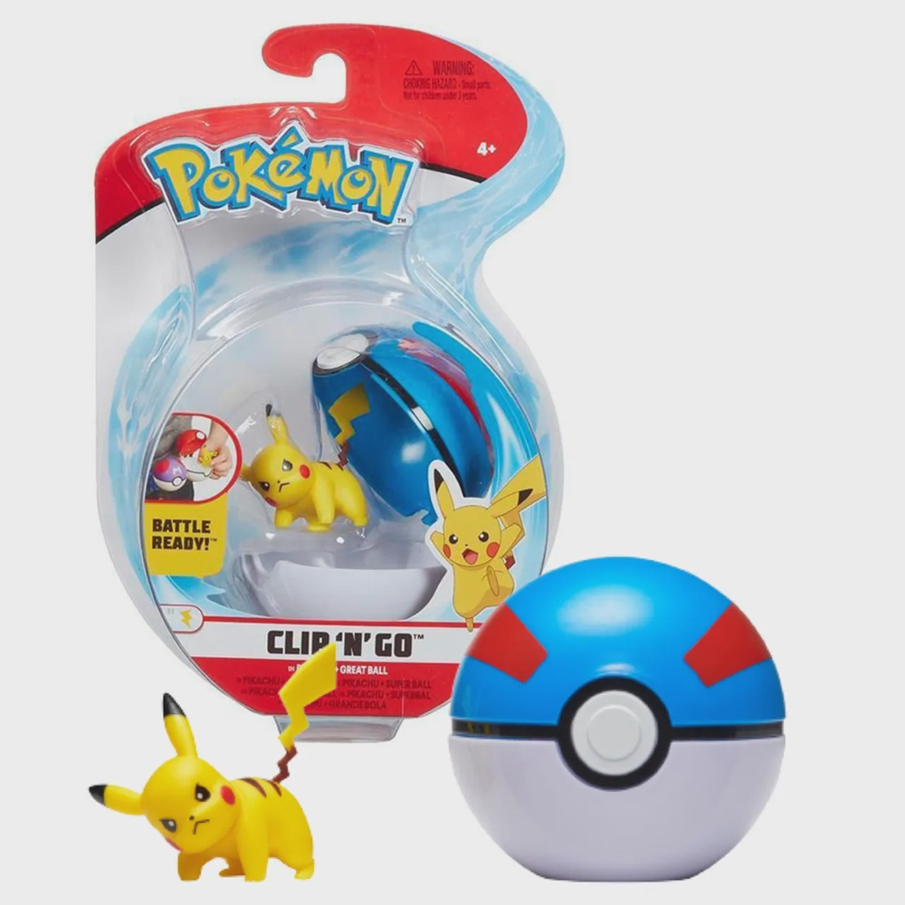 Boneco Mudkip Pokémon E Pokebola Figura Wct Sunny Brinquedos