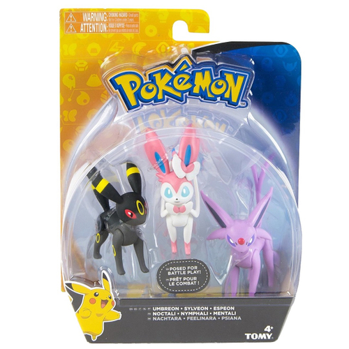 Kit 6 Boneco Pokémon Evoluções Eeevee - Tomy em Promoção na Americanas