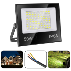 Refletor Led 50w Holofote Bivolt Prova Dágua Ip66 Luz Frio é boa?