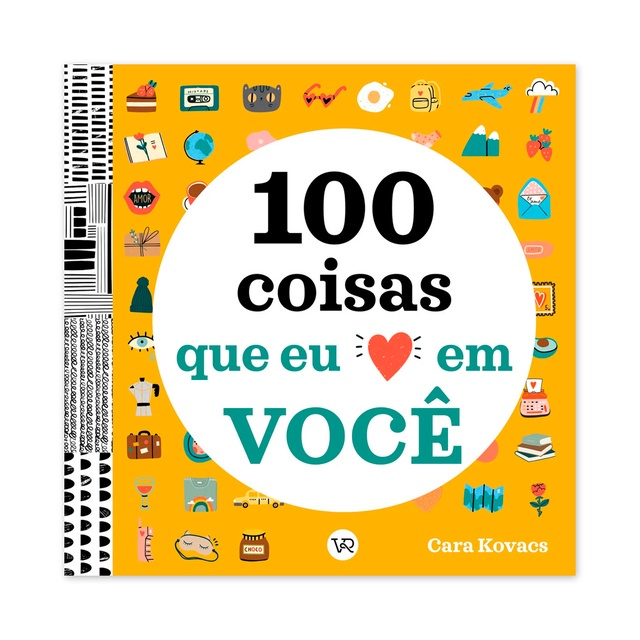 Livro 100 Coisas Que Eu Amo Em Você Em Promoção Na Americanas