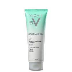 Vichy Normaderm 3 em 1 - Loção de Limpeza 125ml Menor preço em Vichy Normaderm 3 em 1 - Loção de Limpeza 125ml