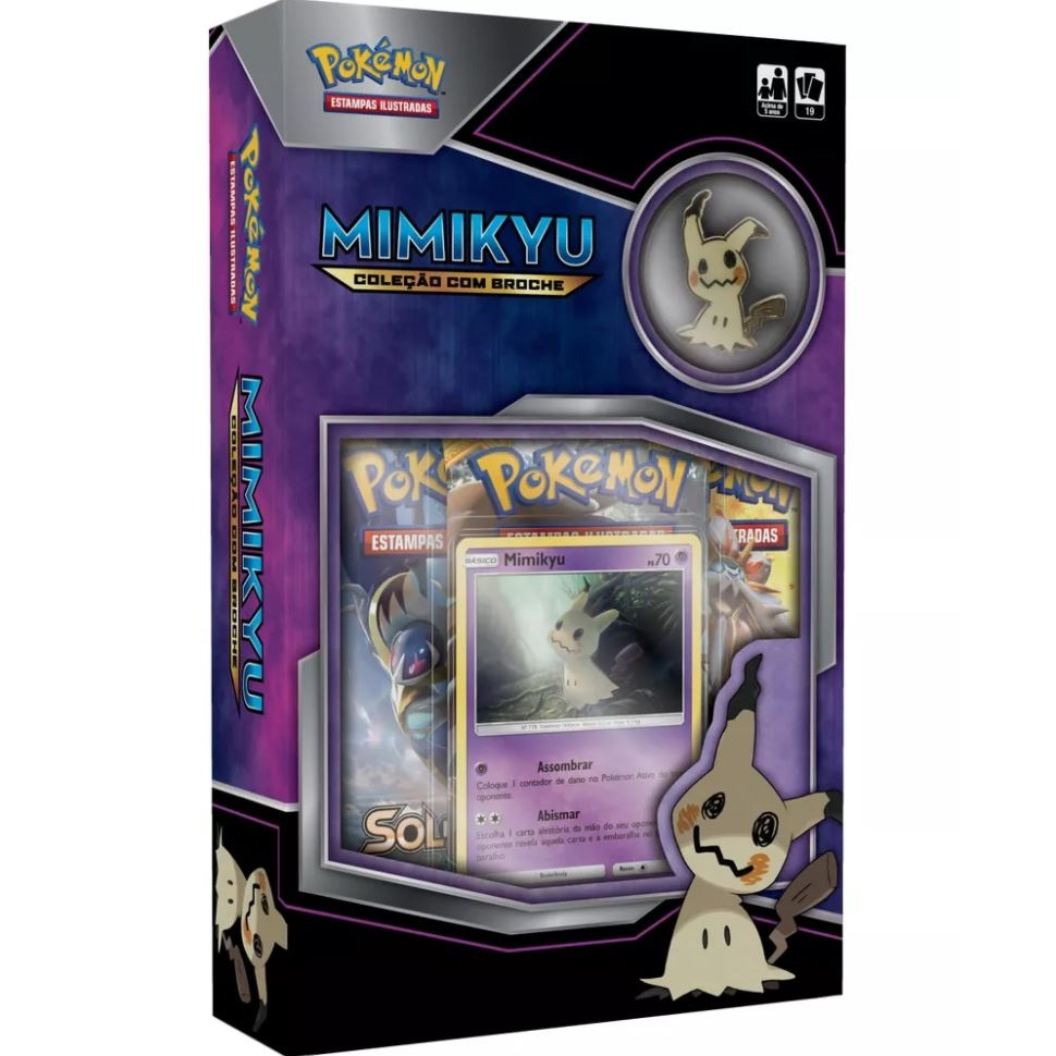 Pokemon Mini Box Mimikyu - Copag | Submarino