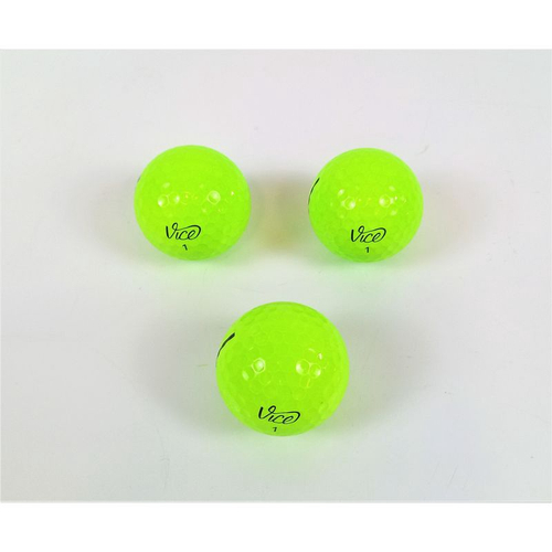 Vice neon Golf authentic ball bundle