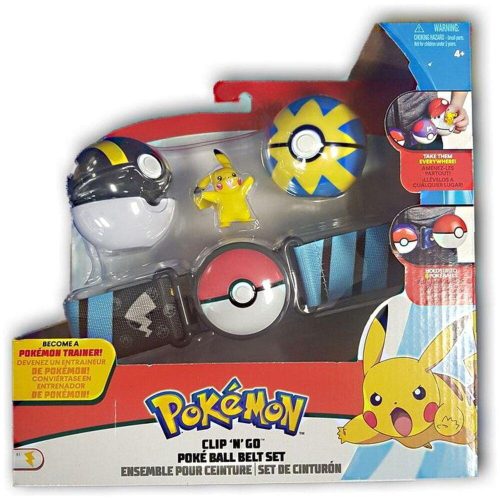 Cinto Pokemon - Com Pokebola e Figura do Pikachu sunny brinquedos