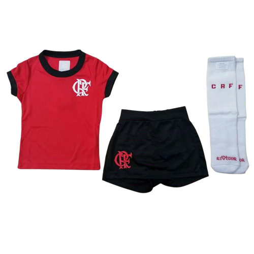 Conjunto de roupa hot sale do flamengo feminino