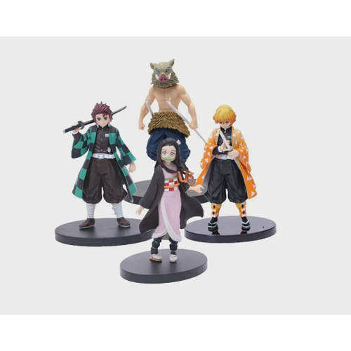 Kit 6 Bonecos Action Figure Anime Demon Slayer Tanjiro Nezuko. em Promoção  na Americanas