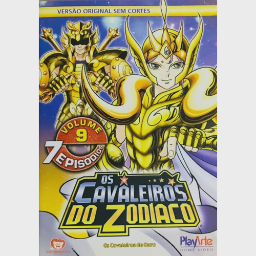 Os Cavaleiros do Zodíaco - Filmes DVD Japonês