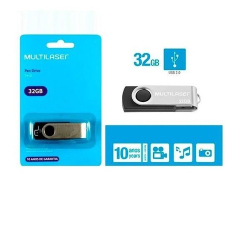 Pendrive Twist Preto 32gb Multilaser - Pd589 é boa?