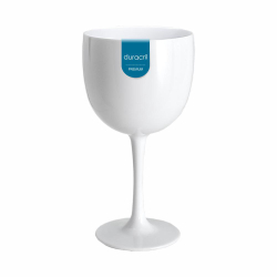Taça de Gin Tônica Acrílico 580 ml Branca 12 unidades Menor preço em Taça de Gin Tônica Acrílico 580 ml Branca 12 unidades