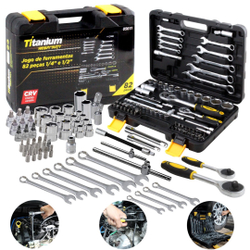 Kit Ferramentas 82 peças Titanium 05611 é boa?