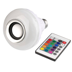 Lâmpada De Led Music Bulb Bluetooth Bulbo Festa Quarto dj Com Controle Remoto é boa?