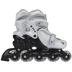Patins Roller Infantil Ajustável 34 Ao 37 Mor 40600124 Cinza Menor preço em Patins Roller Infantil Ajustável 34 Ao 37 Mor 40600124 Cinza