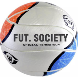 Bola Futebol Society Termotech Branco/Azul/Laranja Winner Menor preço em Bola Futebol Society Termotech Branco/Azul/Laranja Winner