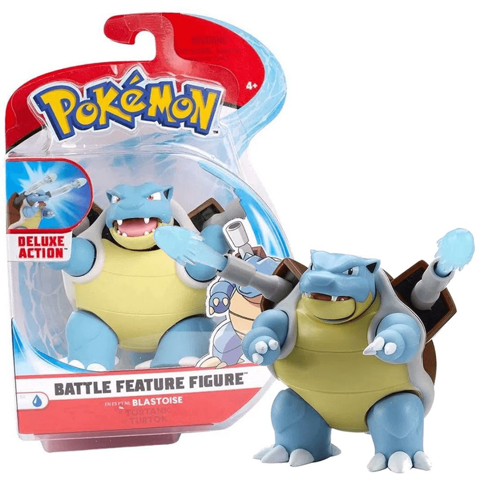 Brinquedo Boneco Articulado Pokémon Blastoise 10 Cm Sunny