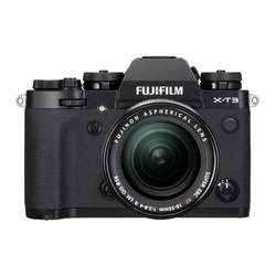Câmera Fotográfica X-T3 e Lente 18-55mm Fujifilm Preta Menor preço em Câmera Fotográfica X-T3 e Lente 18-55mm Fujifilm Preta