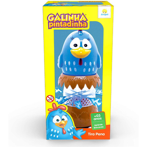 Jogo tira pena - galinha pintadinha 59107 no Shoptime