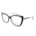Óculos Armação Carmen Vitti CV0131 C1 Preto Feminino