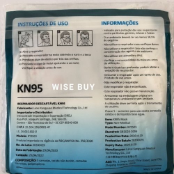 Kit 20 máscaras kn95 Menor preço em Kit 20 máscaras kn95