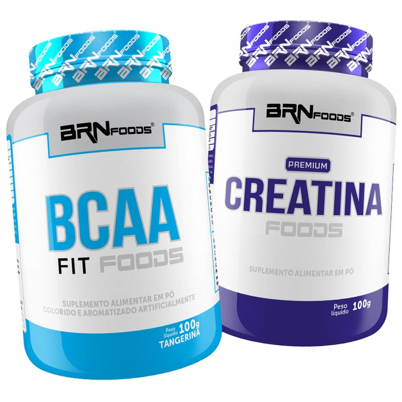 Combo Bcaa 100g + Creatina 100g - Brn Foods