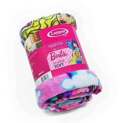 Jogo De Cama Infantil Microfibra Barbie Reino Magico 3 PÇS Lepper