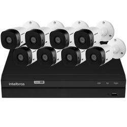 Kit 8 Câmeras Intelbras Vhl 1220b Full Hd E Dvr 5x1 8 Canais Menor preço em Kit 8 Câmeras Intelbras Vhl 1220b Full Hd E Dvr 5x1 8 Canais