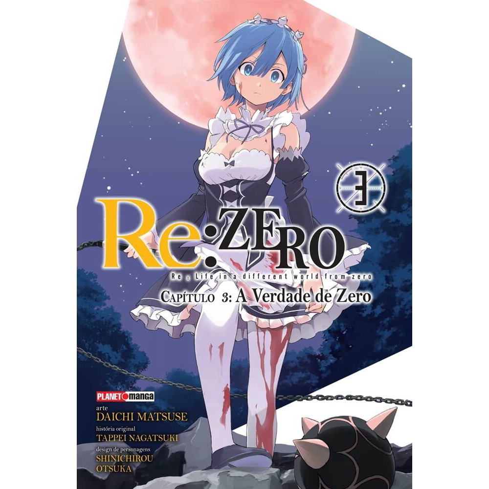 Mangá Re:Zero - Capítulo 02 - Uma Semana na Mansão 01 Panini, manga