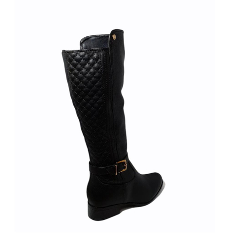 Bota montaria via store uno matelassê feminina