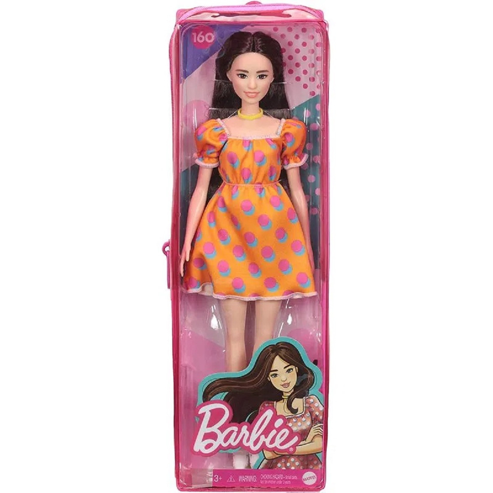 Comprar Boneca Barbie Fashionista vestido às riscas de Mattel